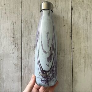 PREOWNED SWELL BOTTLE PURPLE WHITE 17 OUNCE STEEL BOTTLE WITH LID